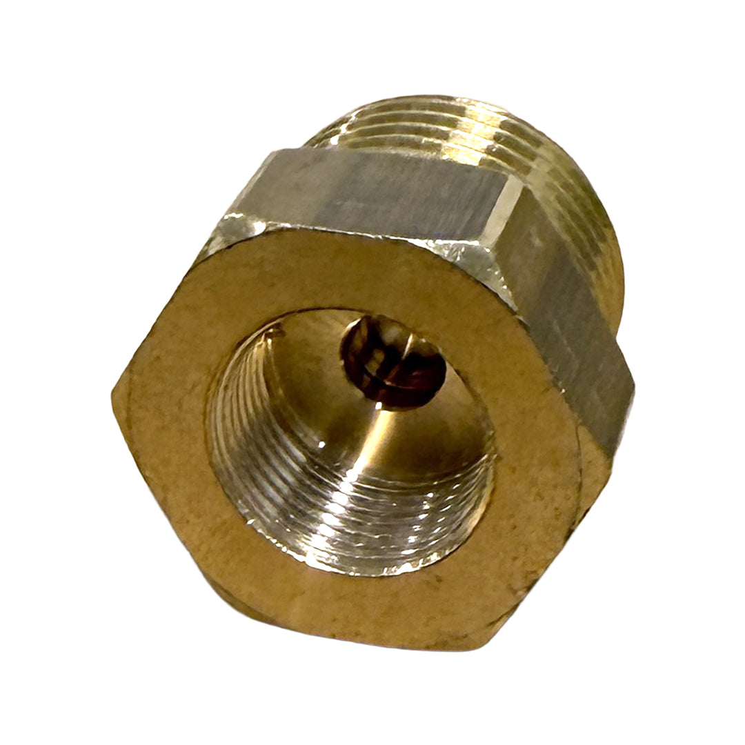 Check valve 3/8" x 1/2" for pressure gauge