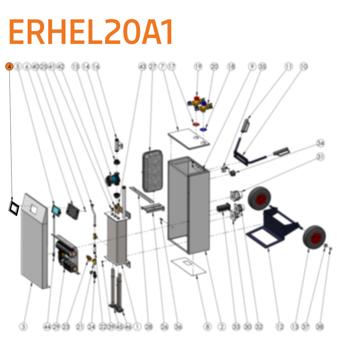 Protection d'écran pour ERHELxxA