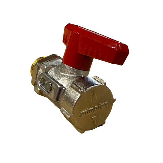 Robinet à boisseau sphérique KFE 1/2" AG PN16 droit