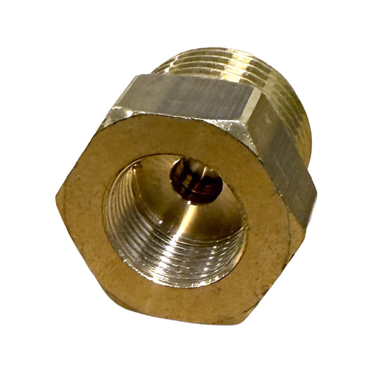 Rückschlagventil 3/8" x 1/2" für Manometer