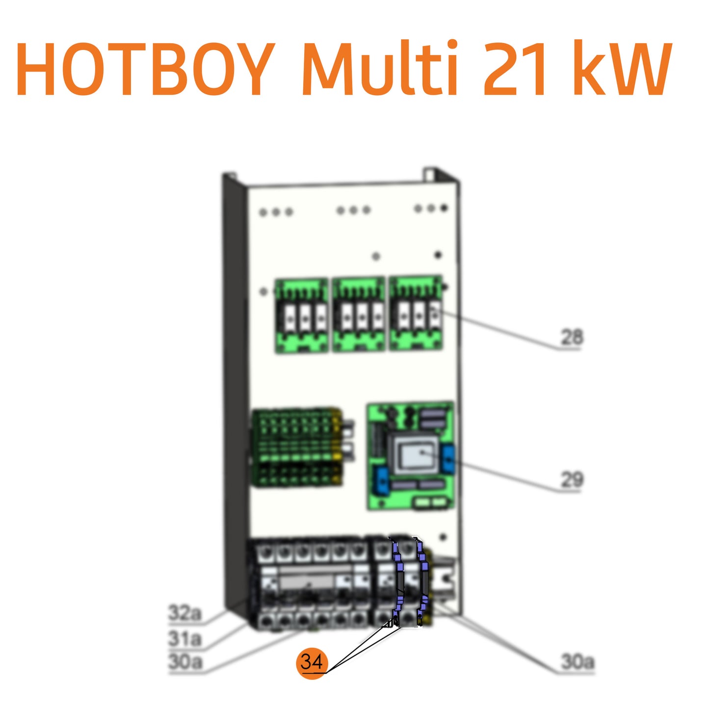 Coupling relay for level detection for Multi MEZ