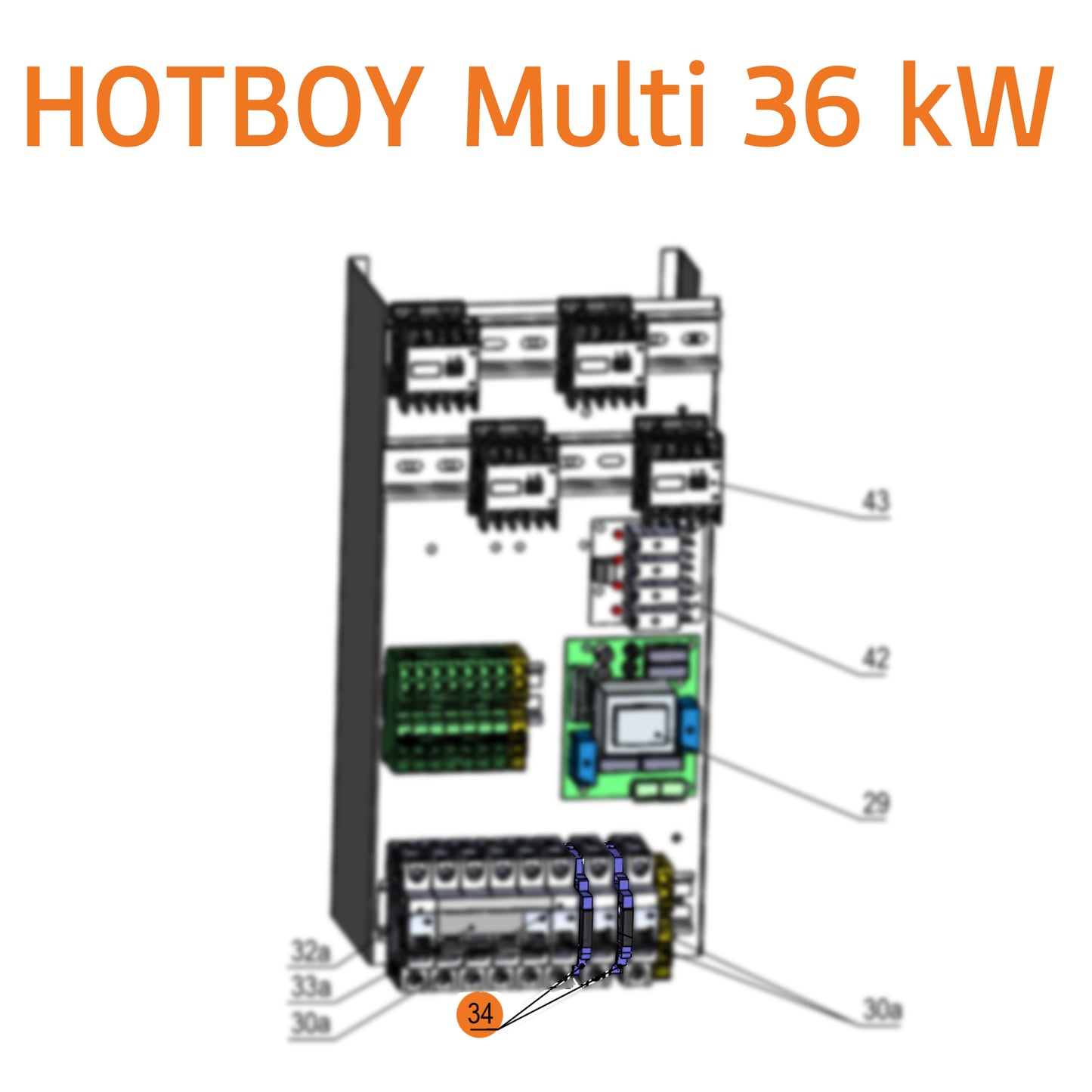 Coupling relay for level detection for Multi MEZ
