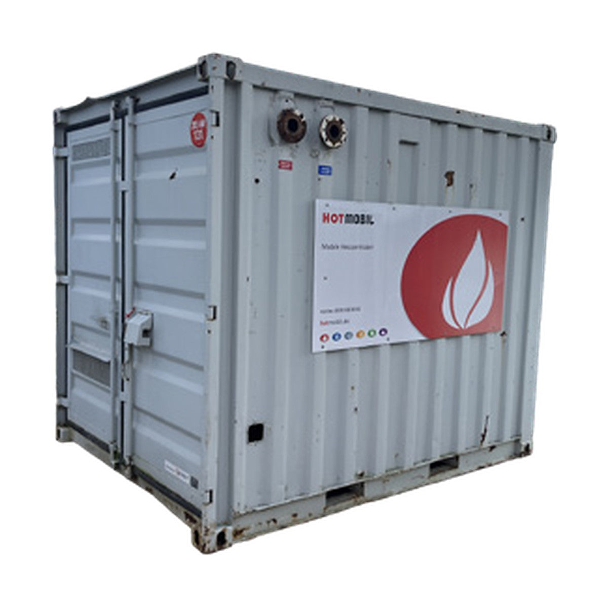 Mobiler Heizcontainer ERHCO 300 kW – Gebrauchtanlage MHC131