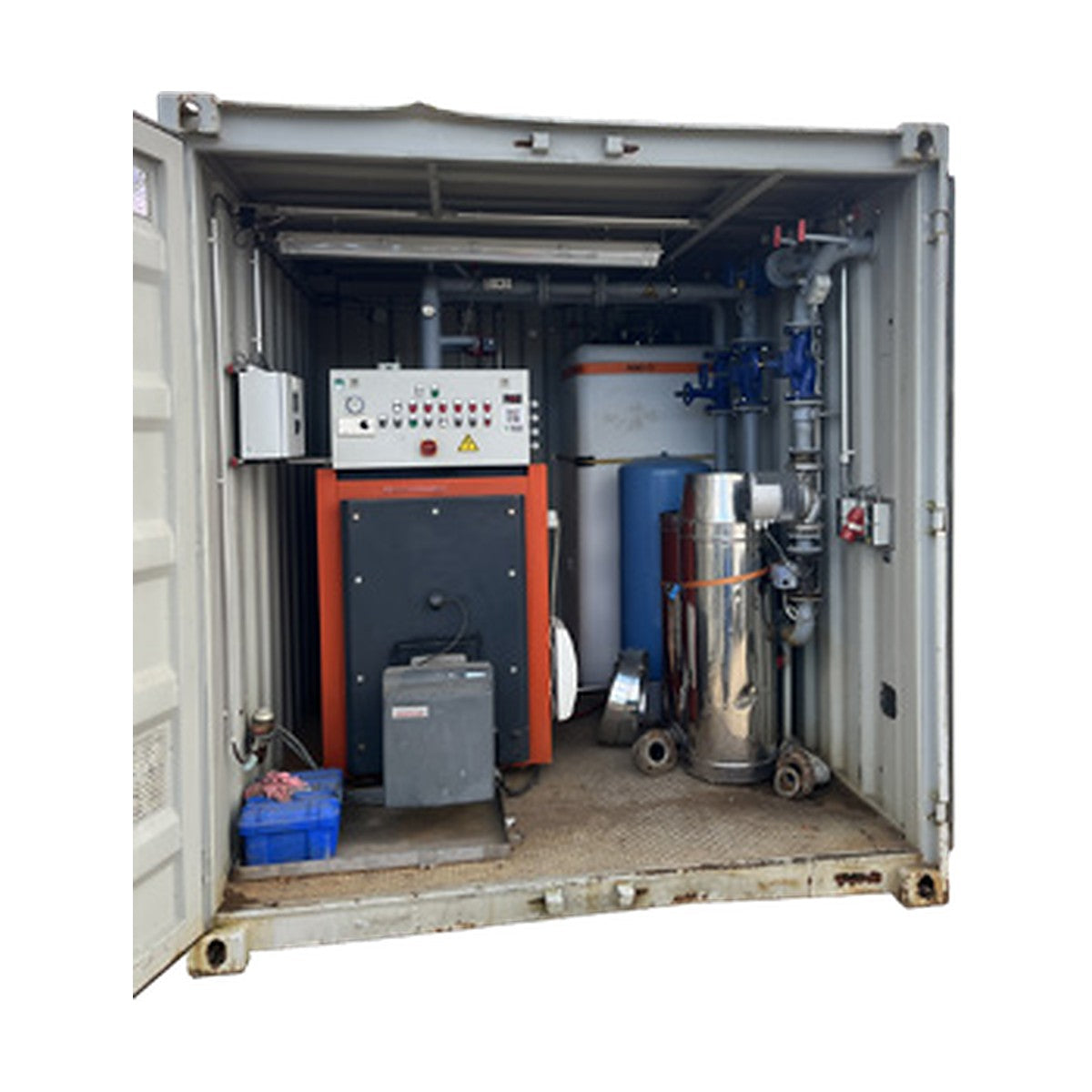 Mobiler Heizcontainer ERHCO 300 kW – Gebrauchtanlage MHC131