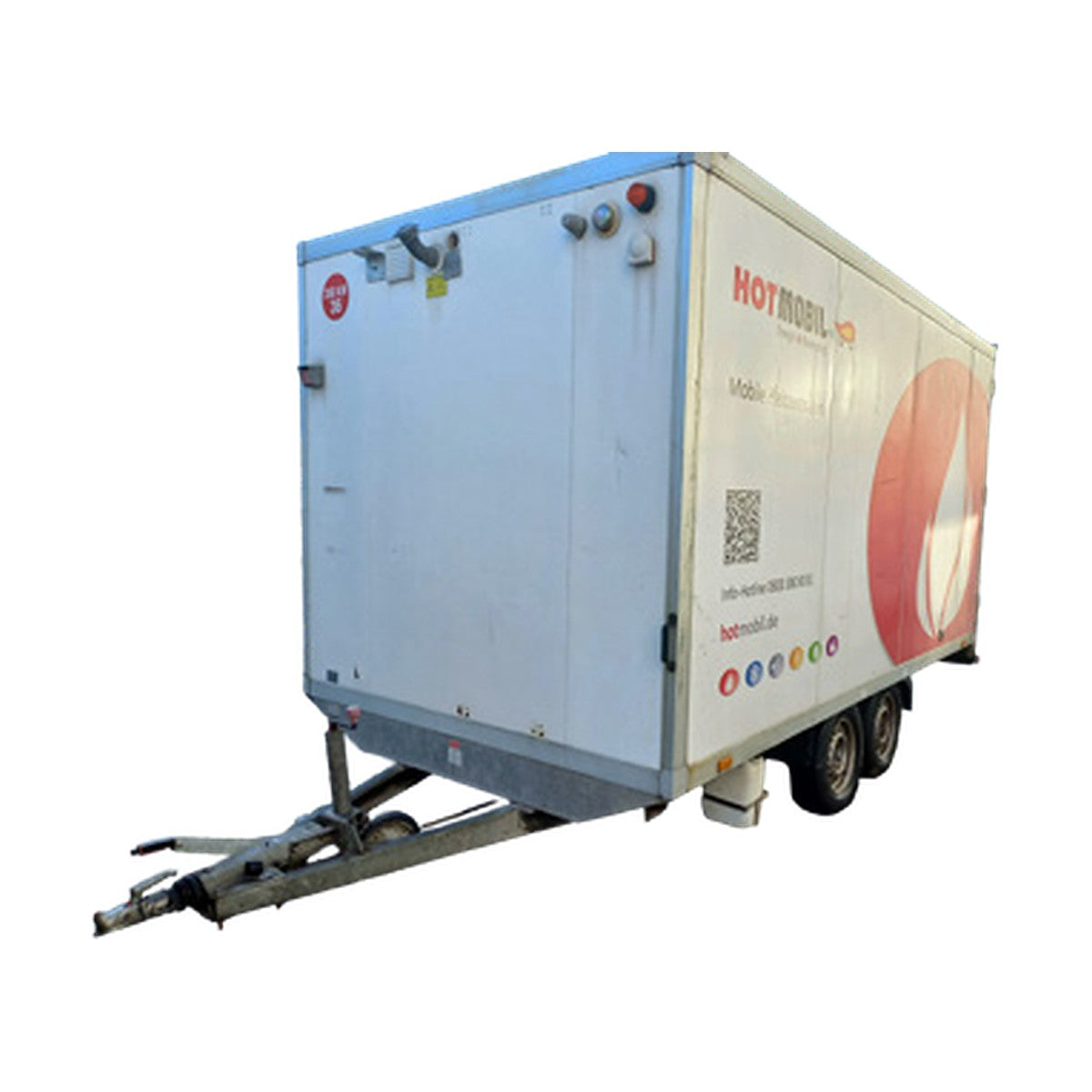 Mobile Heizzentrale ERHMO 300 kW – Gebrauchtanlage MHZ036