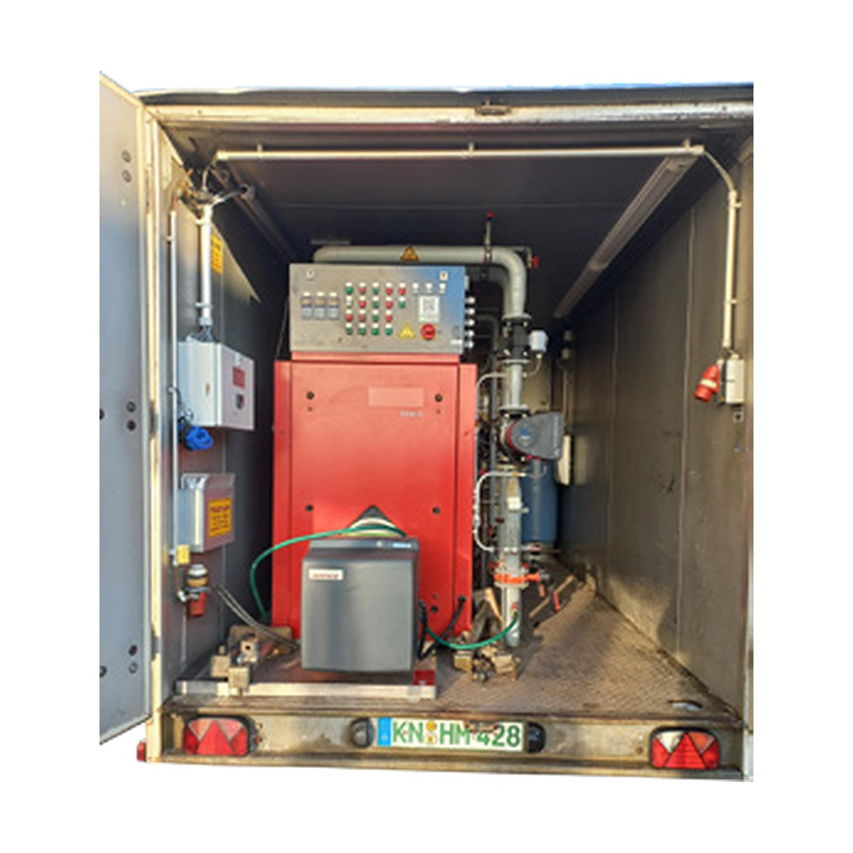 Mobile Heizzentrale ERHMO 300 kW – Gebrauchtanlage MHZ036