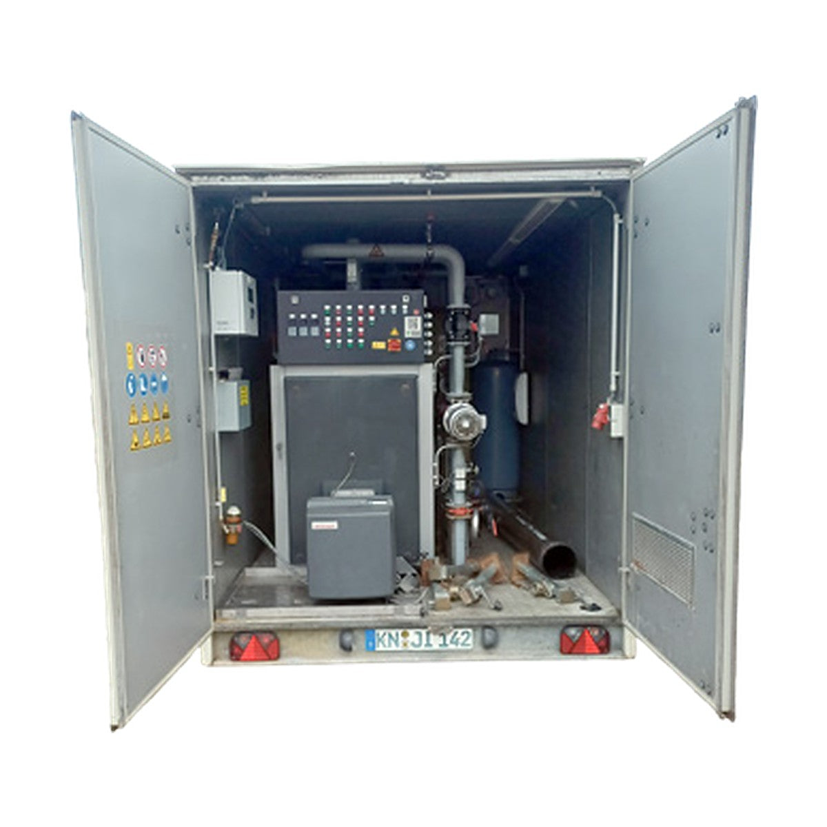 Mobile Heizzentrale ERHMO 300 kW – Gebrauchtanlage MHZ076